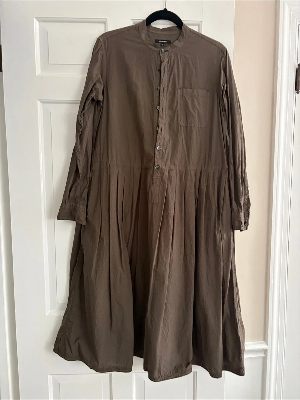 Pas de Calais olive dress Size 36- equivalent to a 6 US - Picture 1 of 12